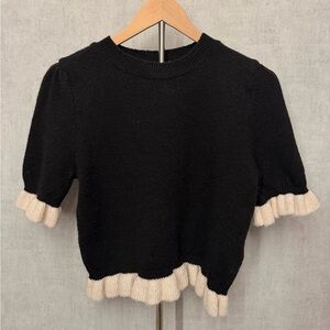 H&M Black Knit Sweater